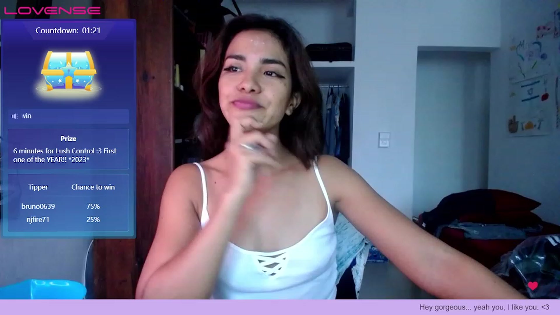 Gallery image thumbnail from Daslilamond's myfreecams stream on, 01/02/2023, 23:26 image 11 of 20