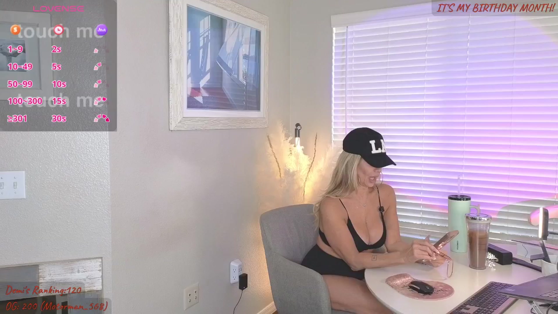Gallery image thumbnail from Demi_Tatum's myfreecams stream on, 01/13/2026, 21:35 image 19 of 20