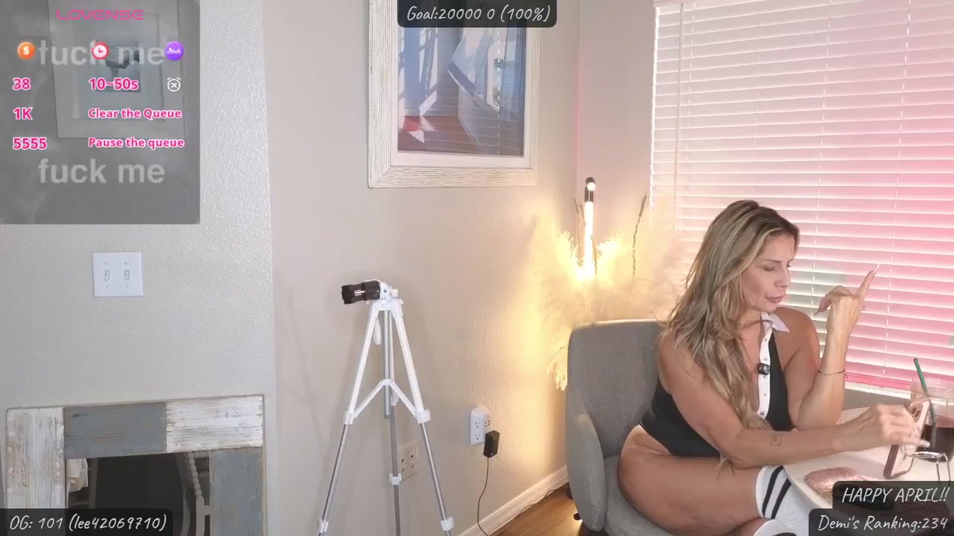 Gallery image thumbnail from Demi_Tatum's myfreecams stream on, 04/06/2026, 23:27 image 6 of 20