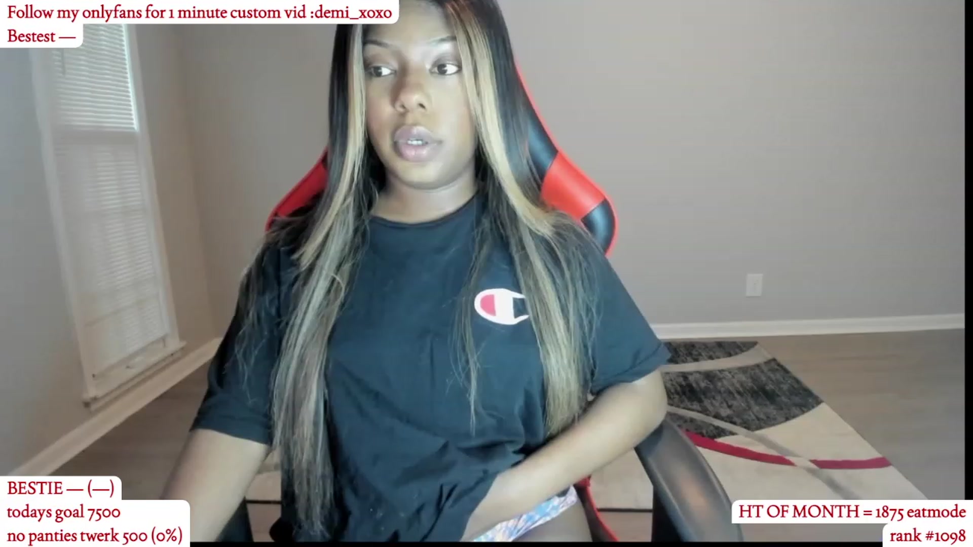 Gallery image thumbnail from Demi_xoxo's myfreecams stream on, 06/12/2023, 24:00 image 2 of 20
