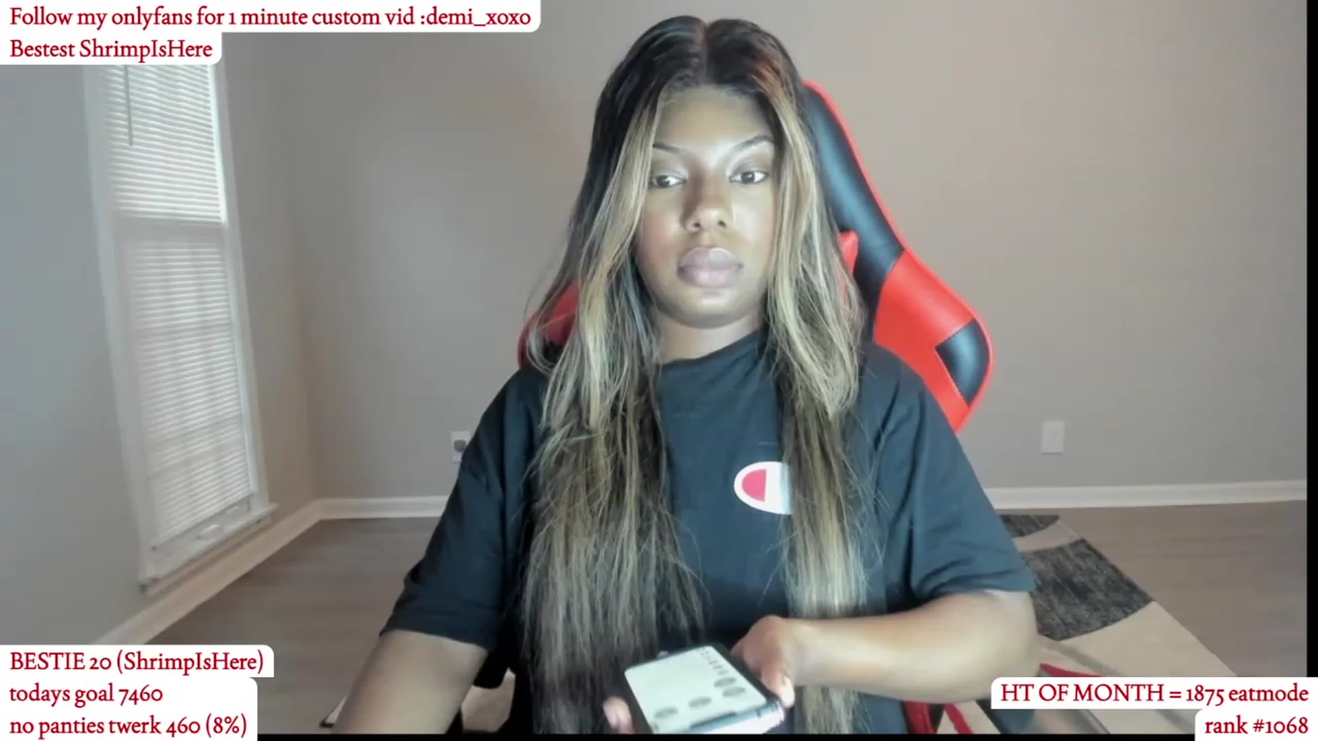 Gallery image thumbnail from Demi_xoxo's myfreecams stream on, 06/12/2023, 01:09 image 16 of 20