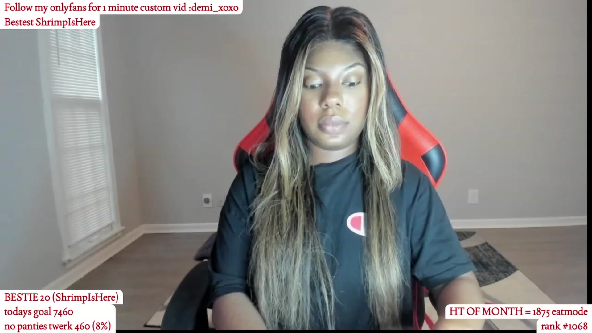 Gallery image thumbnail from Demi_xoxo's myfreecams stream on, 06/12/2023, 01:09 image 17 of 20