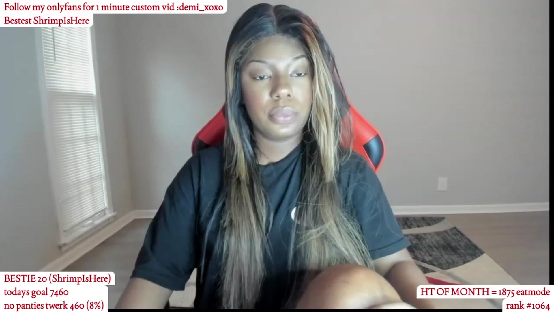 Gallery image thumbnail from Demi_xoxo's myfreecams stream on, 06/12/2023, 01:09 image 9 of 20