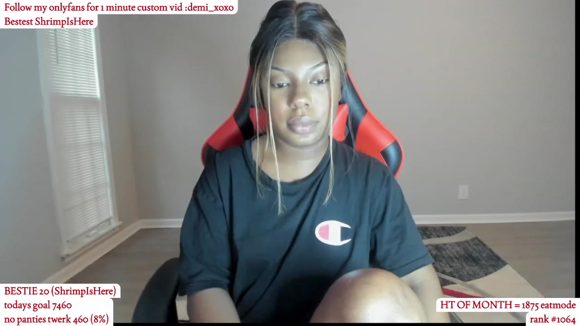 Gallery image thumbnail from Demi_xoxo's myfreecams stream on, 06/12/2023, 01:09 image 7 of 20
