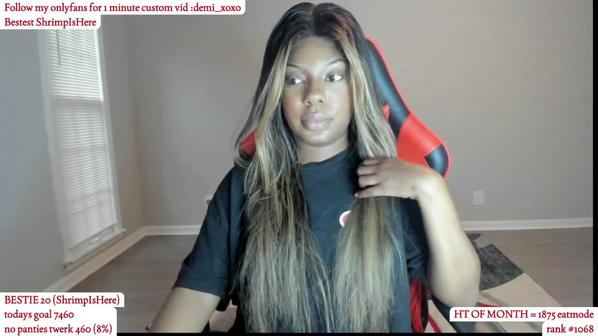 Gallery image thumbnail from Demi_xoxo's myfreecams stream on, 06/12/2023, 01:09 image 15 of 20