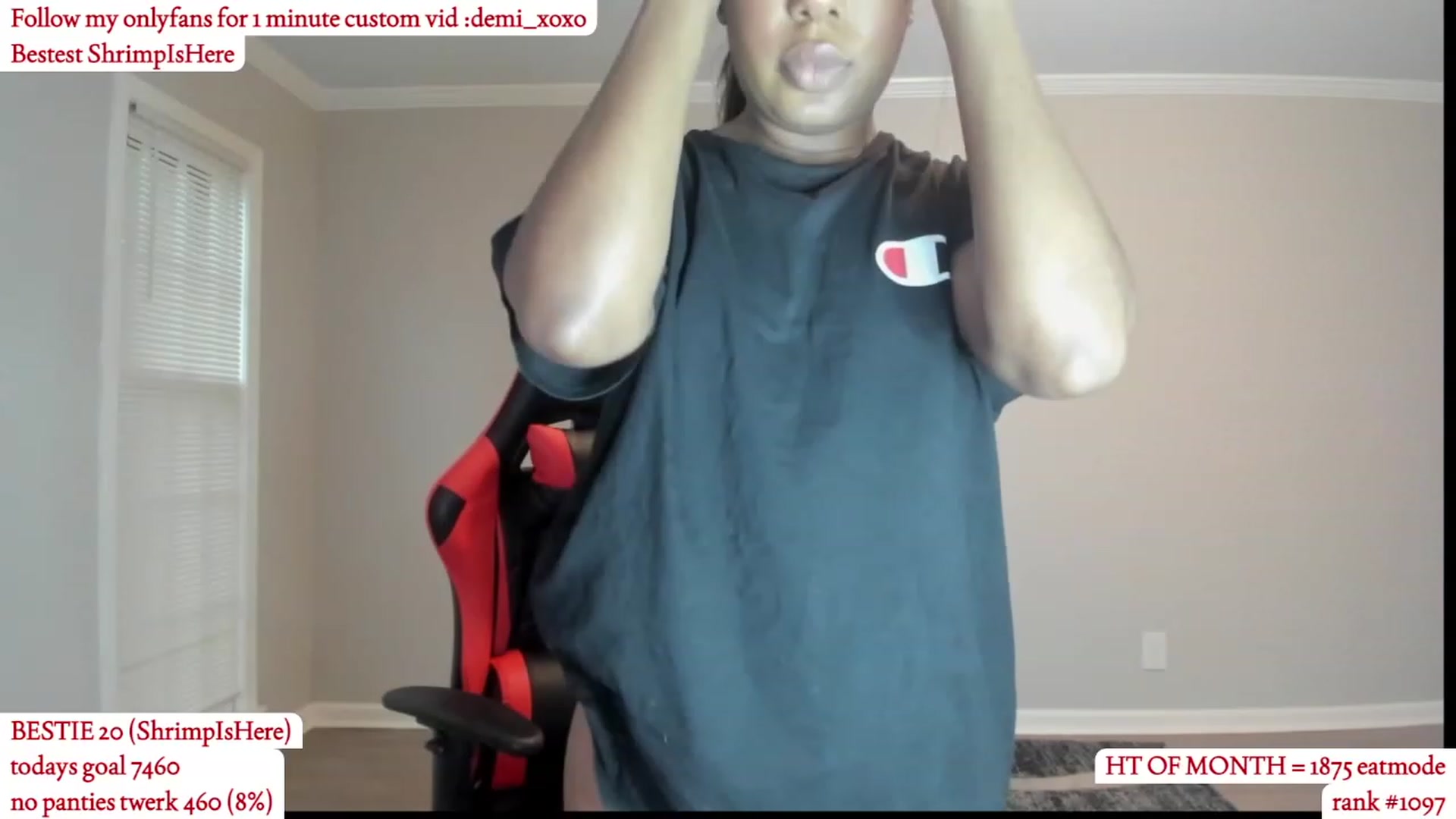 Gallery image thumbnail from Demi_xoxo's myfreecams stream on, 06/12/2023, 01:09 image 1 of 20