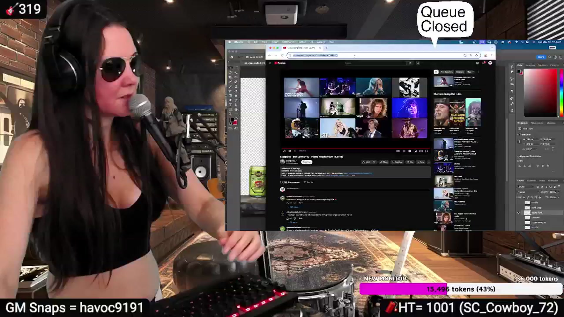 Gallery image thumbnail from DesZeppelin's myfreecams stream on, 05/19/2024, 08:27 image 18 of 20