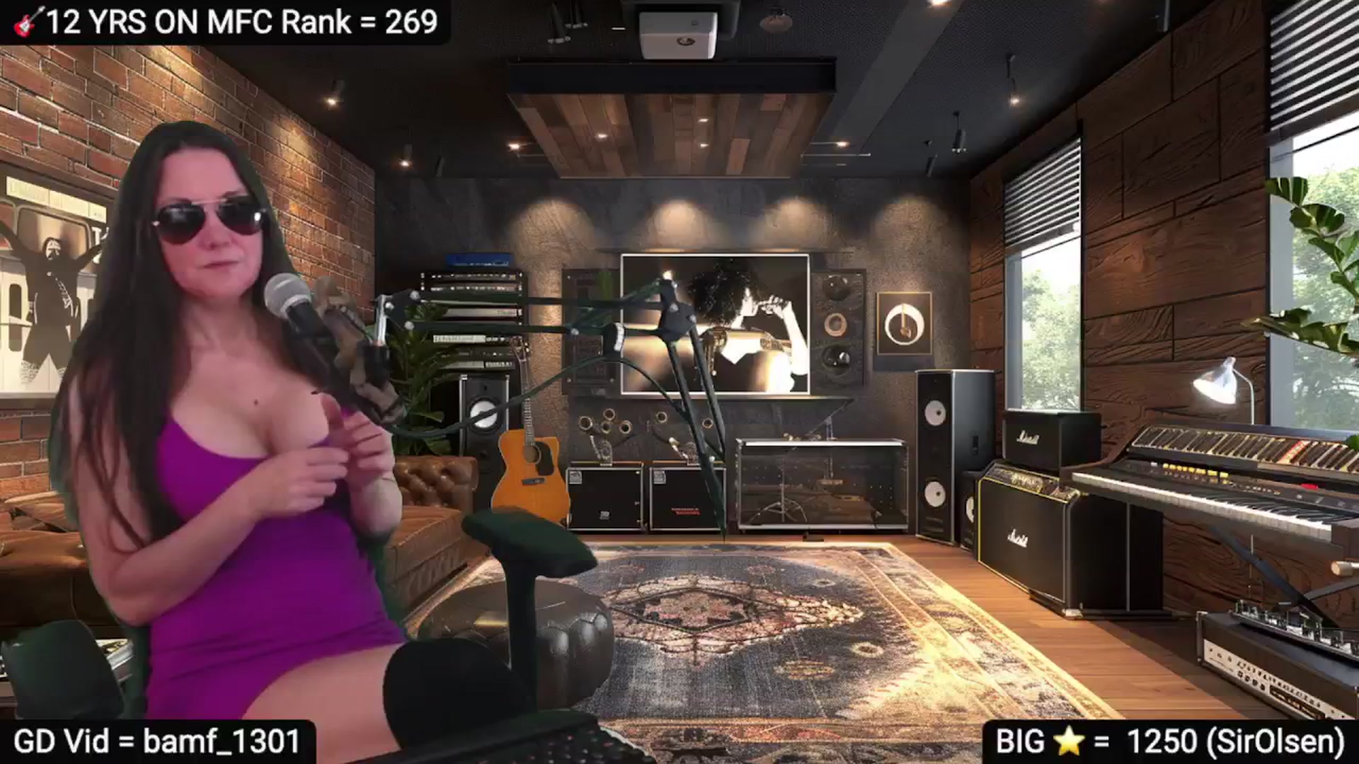 Gallery image thumbnail from DesZeppelin's myfreecams stream on, 07/02/2024, 06:37 image 14 of 20