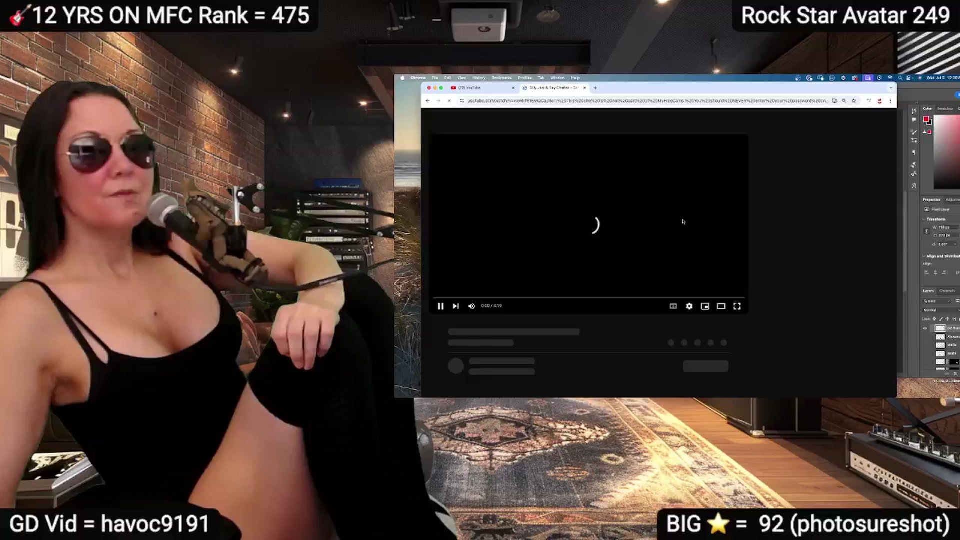 Gallery image thumbnail from DesZeppelin's myfreecams stream on, 07/03/2024, 07:55 image 5 of 20