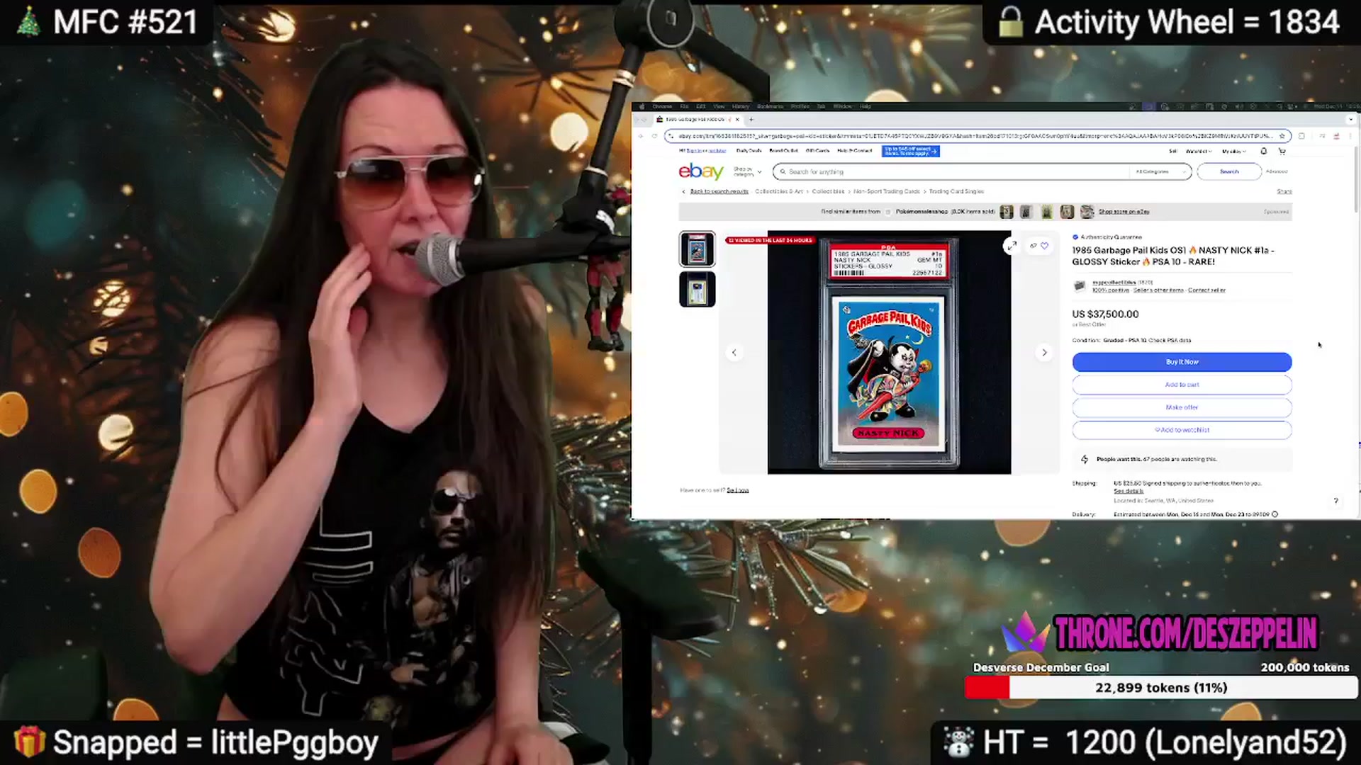 Gallery image thumbnail from DesZeppelin's myfreecams stream on, 12/11/2024, 08:58 image 10 of 20