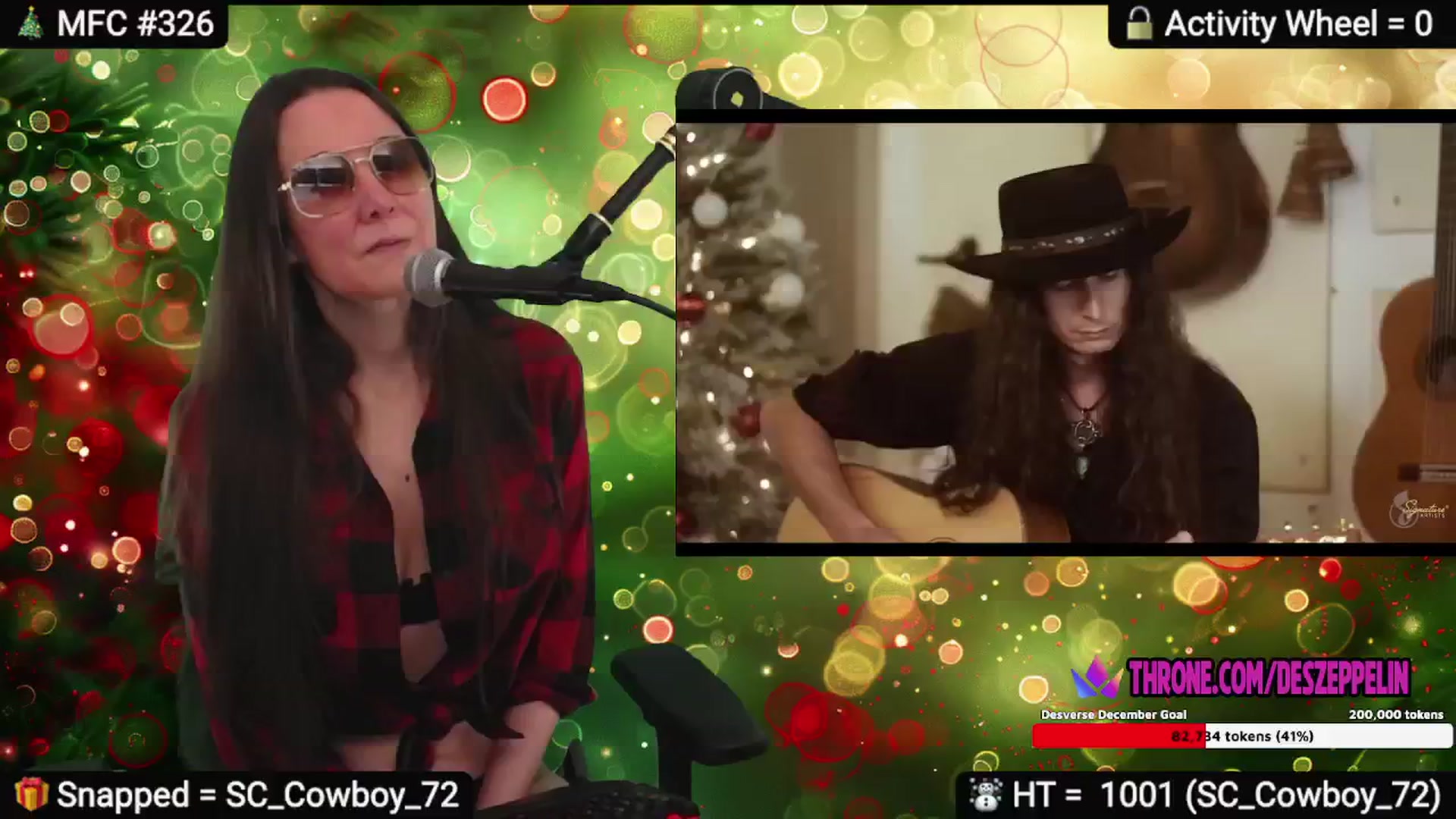 Gallery image thumbnail from DesZeppelin's myfreecams stream on, 12/22/2024, 08:55 image 1 of 20