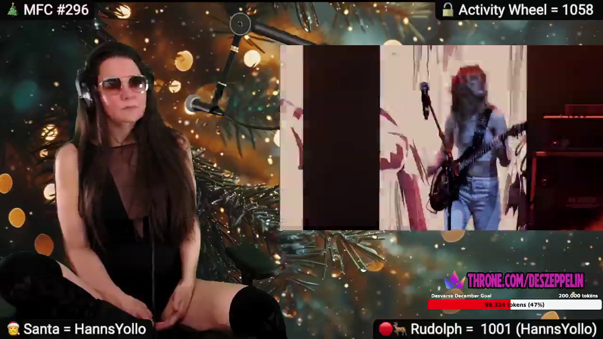 Gallery image thumbnail from DesZeppelin's myfreecams stream on, 12/26/2024, 09:14 image 9 of 20