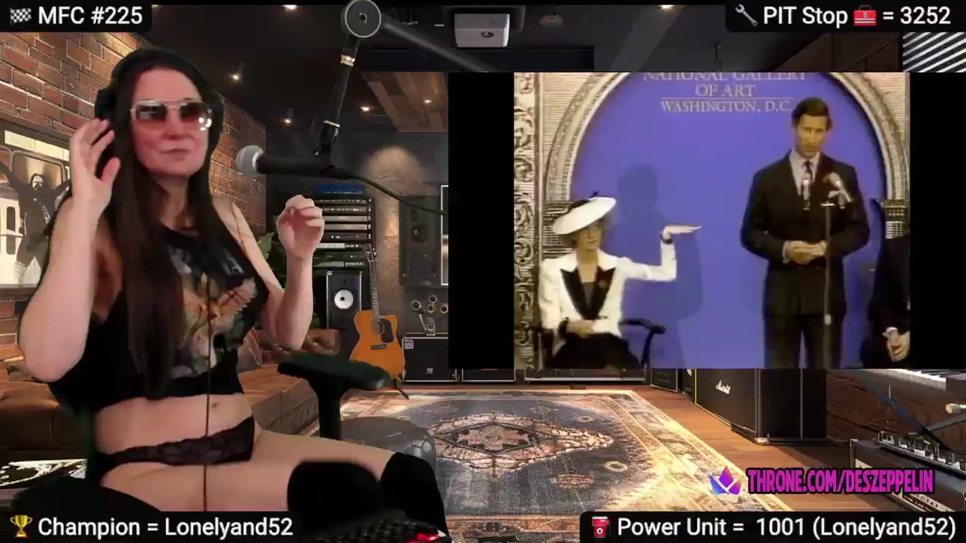 Gallery image thumbnail from DesZeppelin's myfreecams stream on, 01/26/2025, 09:17 image 8 of 20