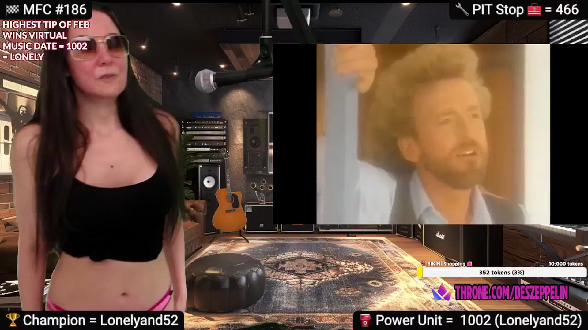 Gallery image thumbnail from DesZeppelin's myfreecams stream on, 02/02/2025, 09:45 image 1 of 20