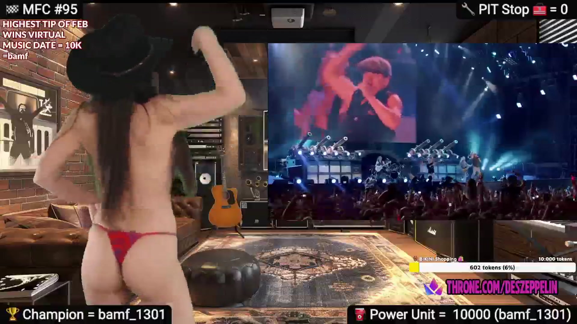 Gallery image thumbnail from DesZeppelin's myfreecams stream on, 02/04/2025, 08:28 image 4 of 20