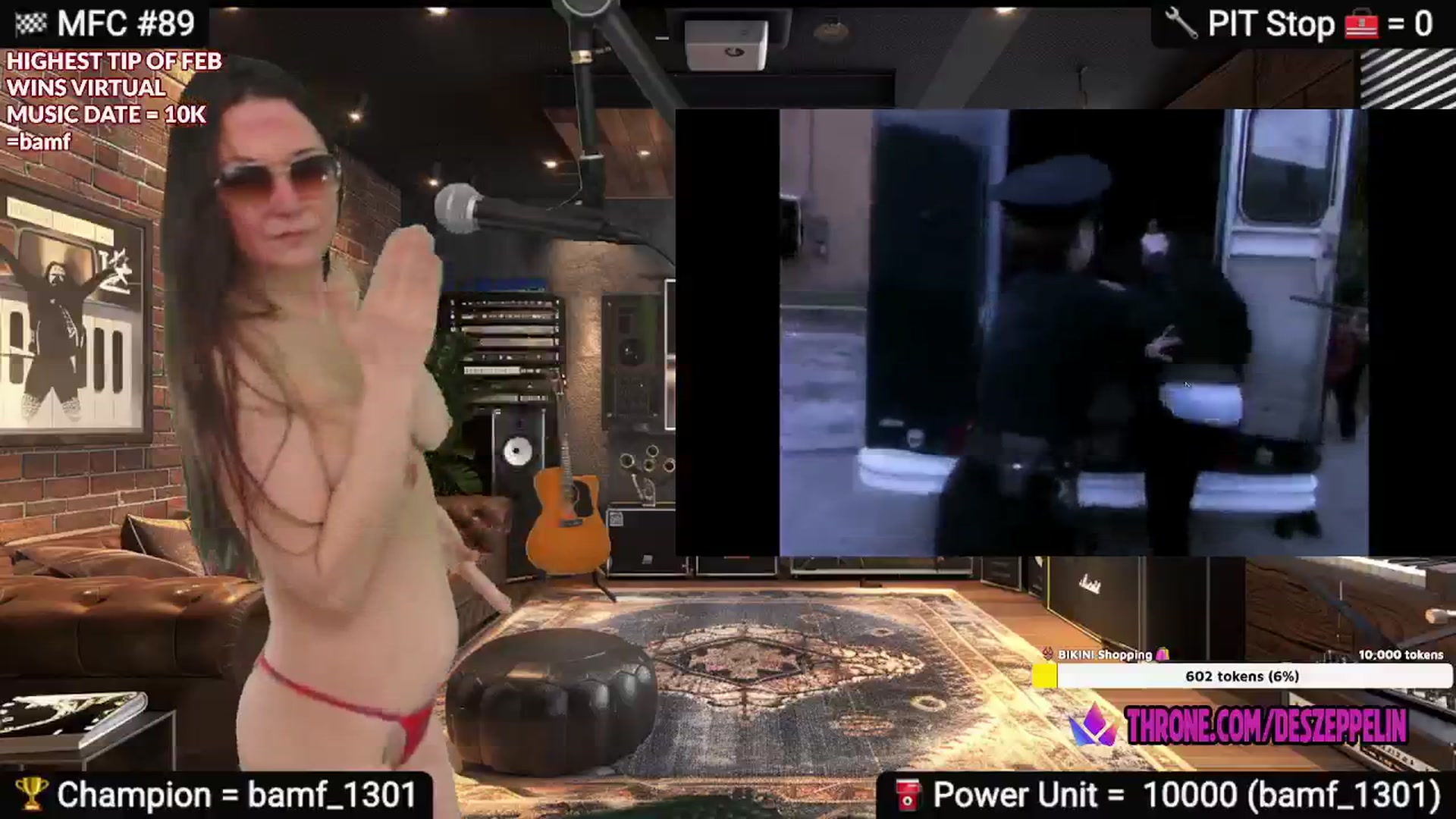 Gallery image thumbnail from DesZeppelin's myfreecams stream on, 02/04/2025, 08:28 image 14 of 20