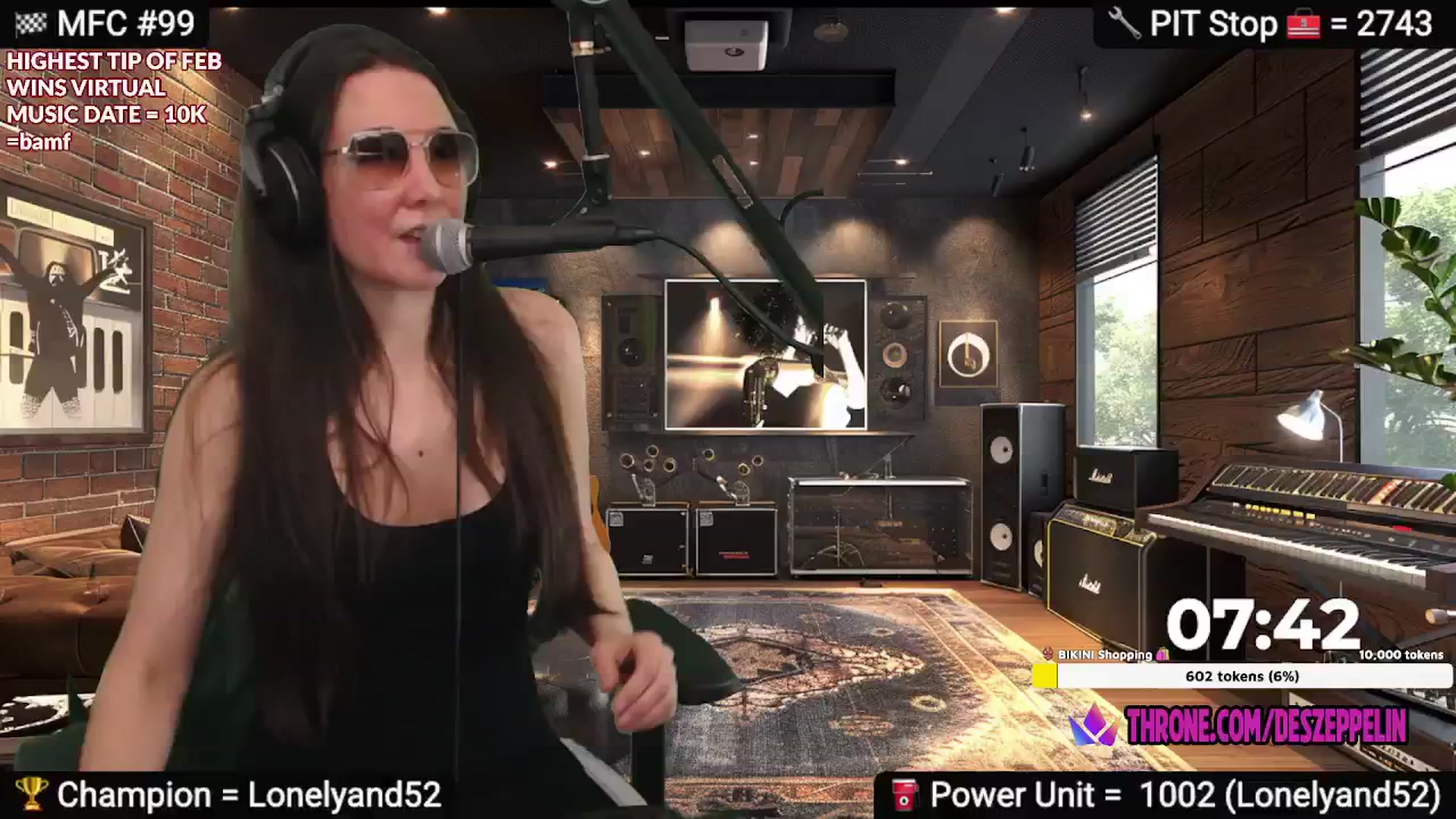 Gallery image thumbnail from DesZeppelin's myfreecams stream on, 02/05/2025, 06:26 image 7 of 20