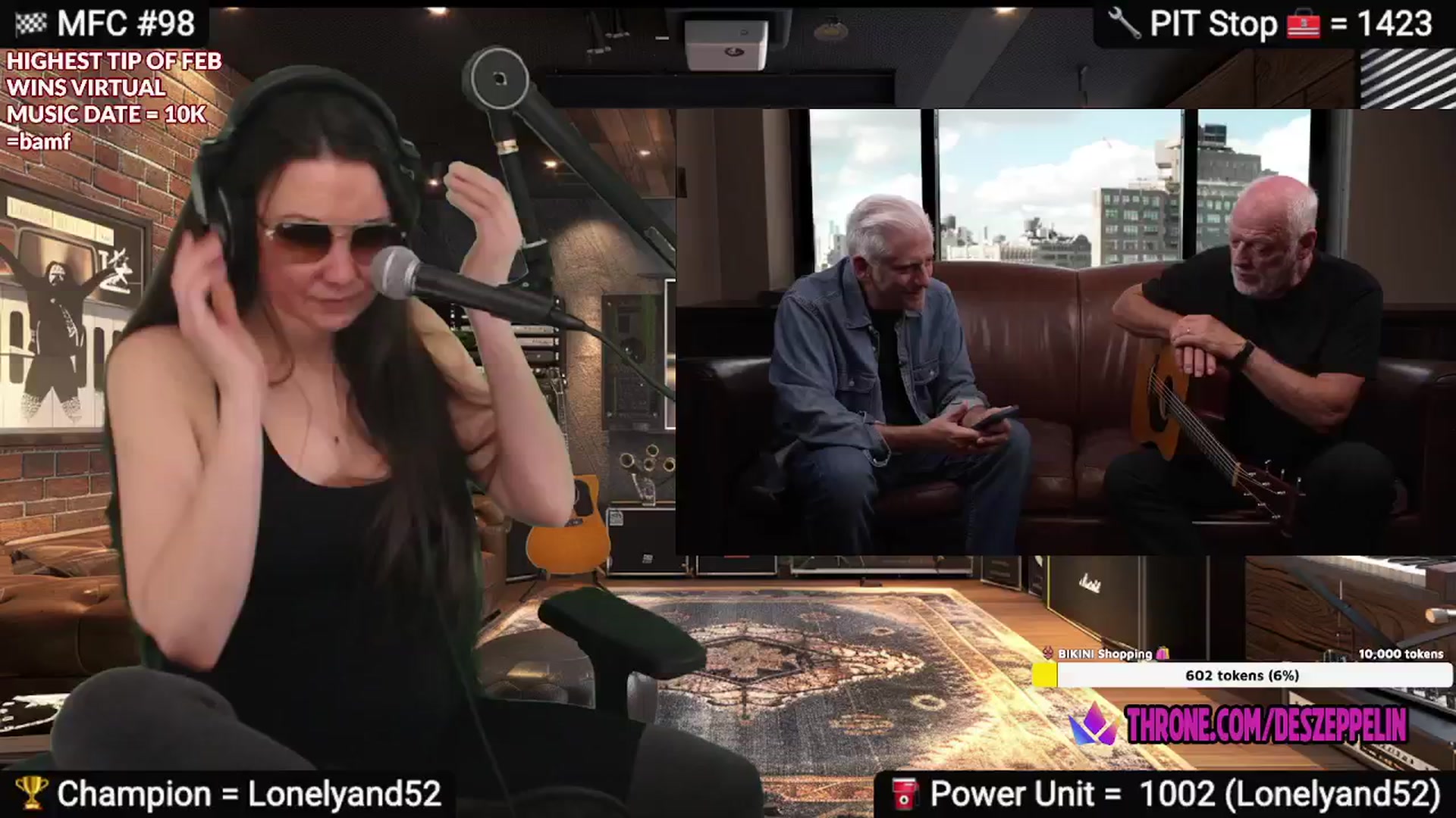 Gallery image thumbnail from DesZeppelin's myfreecams stream on, 02/05/2025, 06:26 image 19 of 20