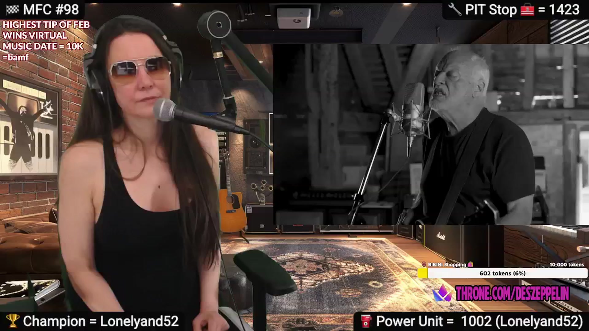 Gallery image thumbnail from DesZeppelin's myfreecams stream on, 02/05/2025, 06:26 image 20 of 20