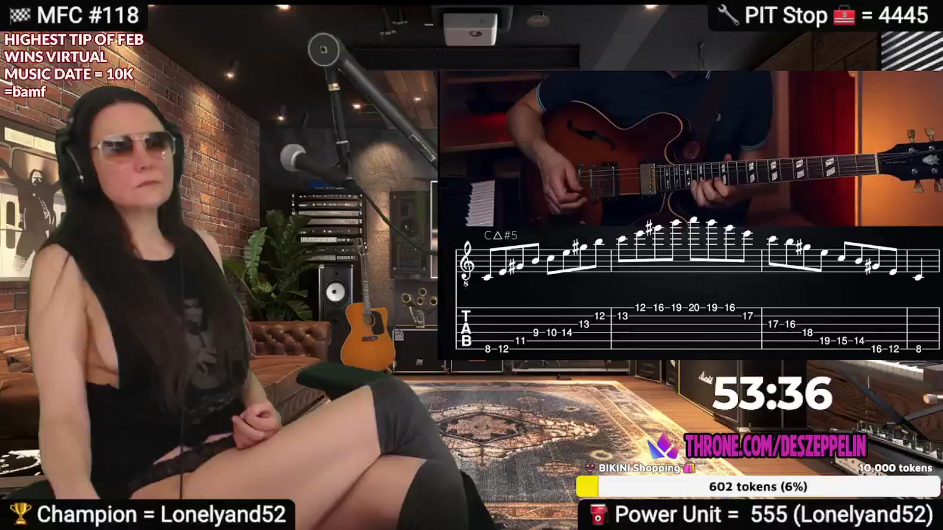 Gallery image thumbnail from DesZeppelin's myfreecams stream on, 02/06/2025, 01:54 image 11 of 20