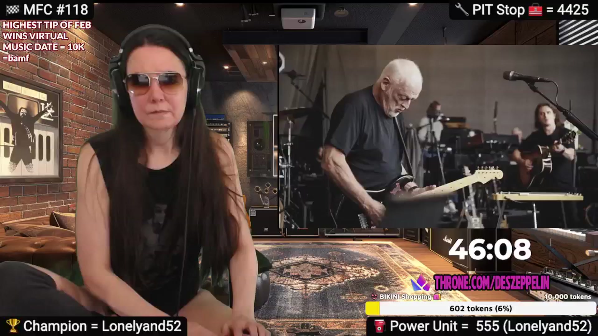 Gallery image thumbnail from DesZeppelin's myfreecams stream on, 02/06/2025, 01:54 image 18 of 20