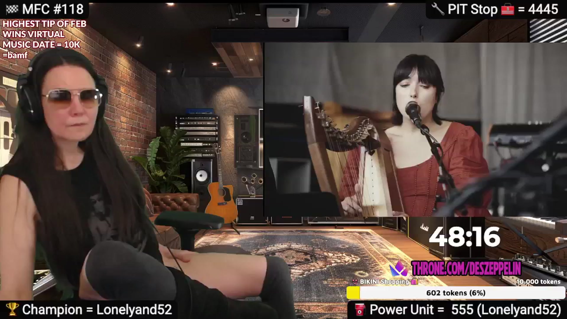 Gallery image thumbnail from DesZeppelin's myfreecams stream on, 02/06/2025, 01:54 image 16 of 20