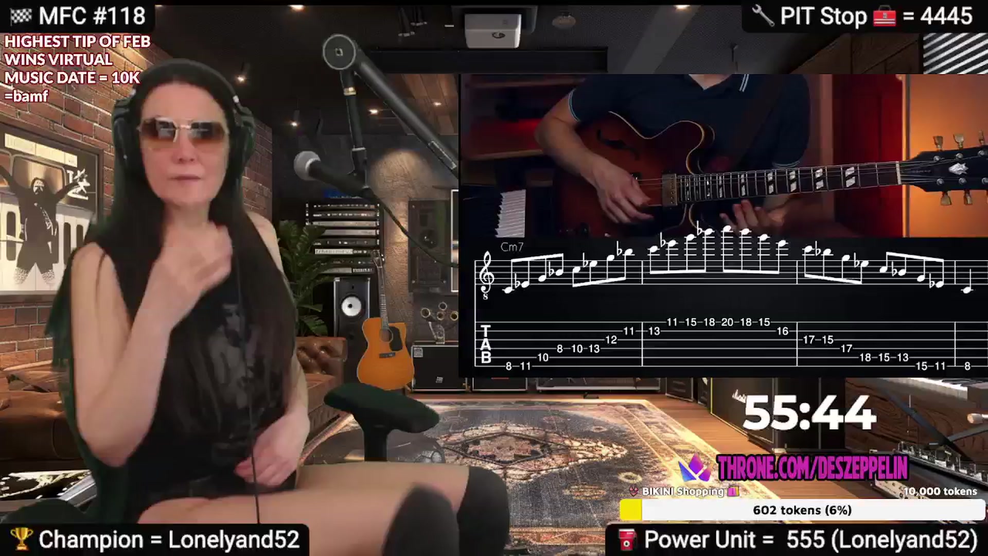 Gallery image thumbnail from DesZeppelin's myfreecams stream on, 02/06/2025, 01:54 image 9 of 20
