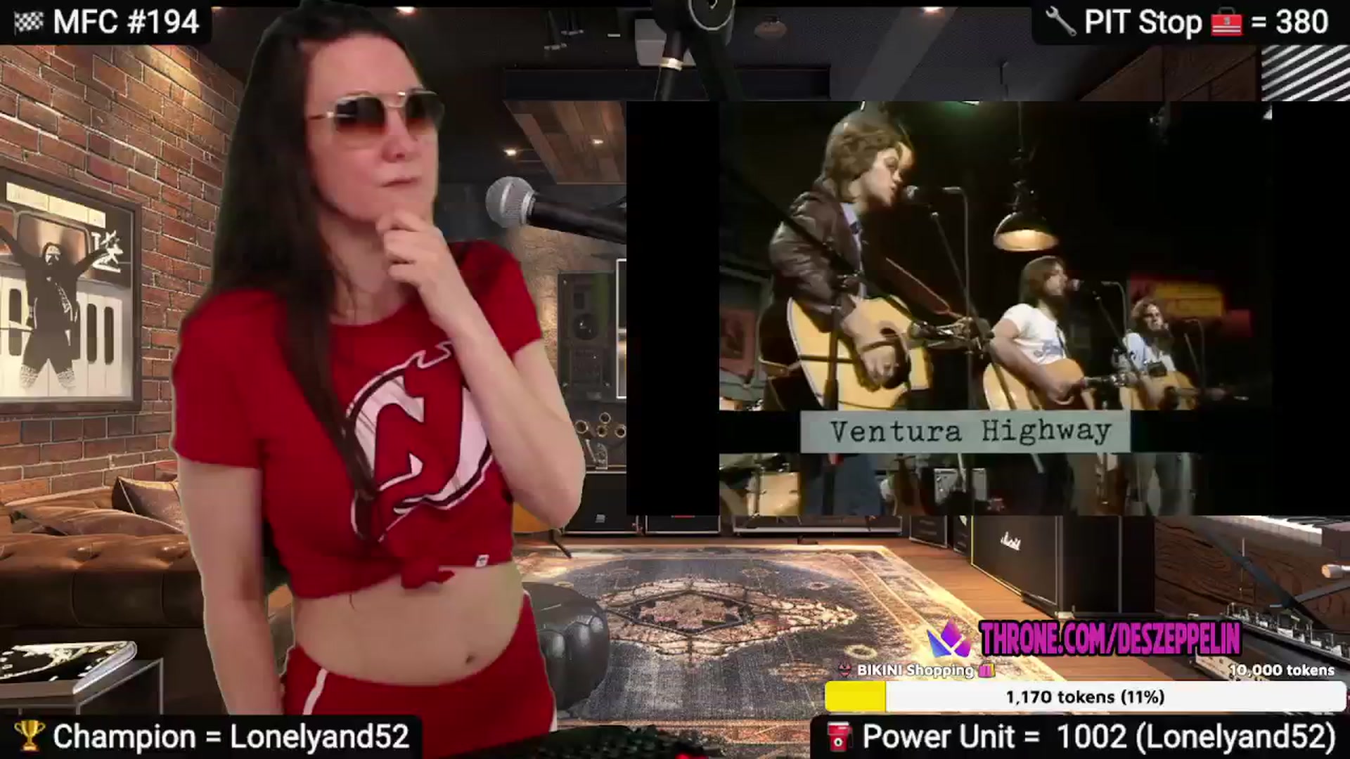 Gallery image thumbnail from DesZeppelin's myfreecams stream on, 02/13/2025, 08:00 image 9 of 20