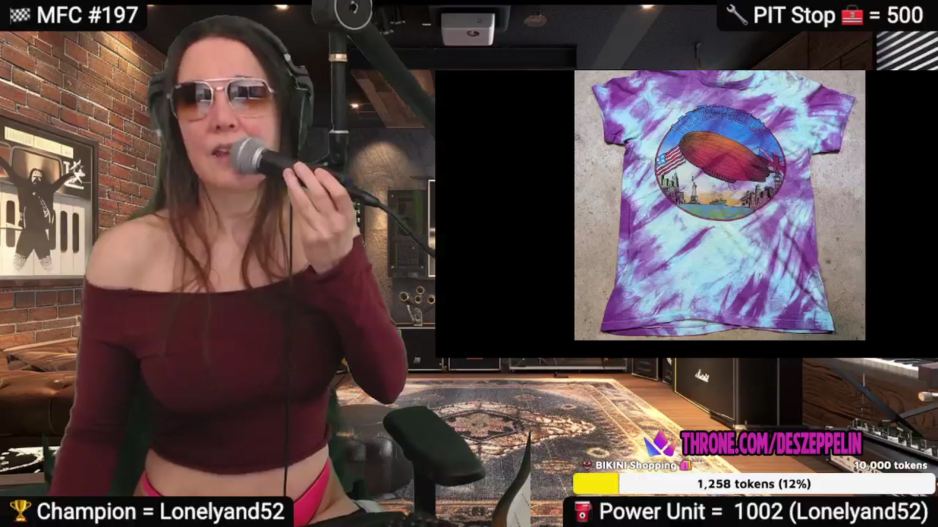 Gallery image thumbnail from DesZeppelin's myfreecams stream on, 02/15/2025, 09:56 image 7 of 20
