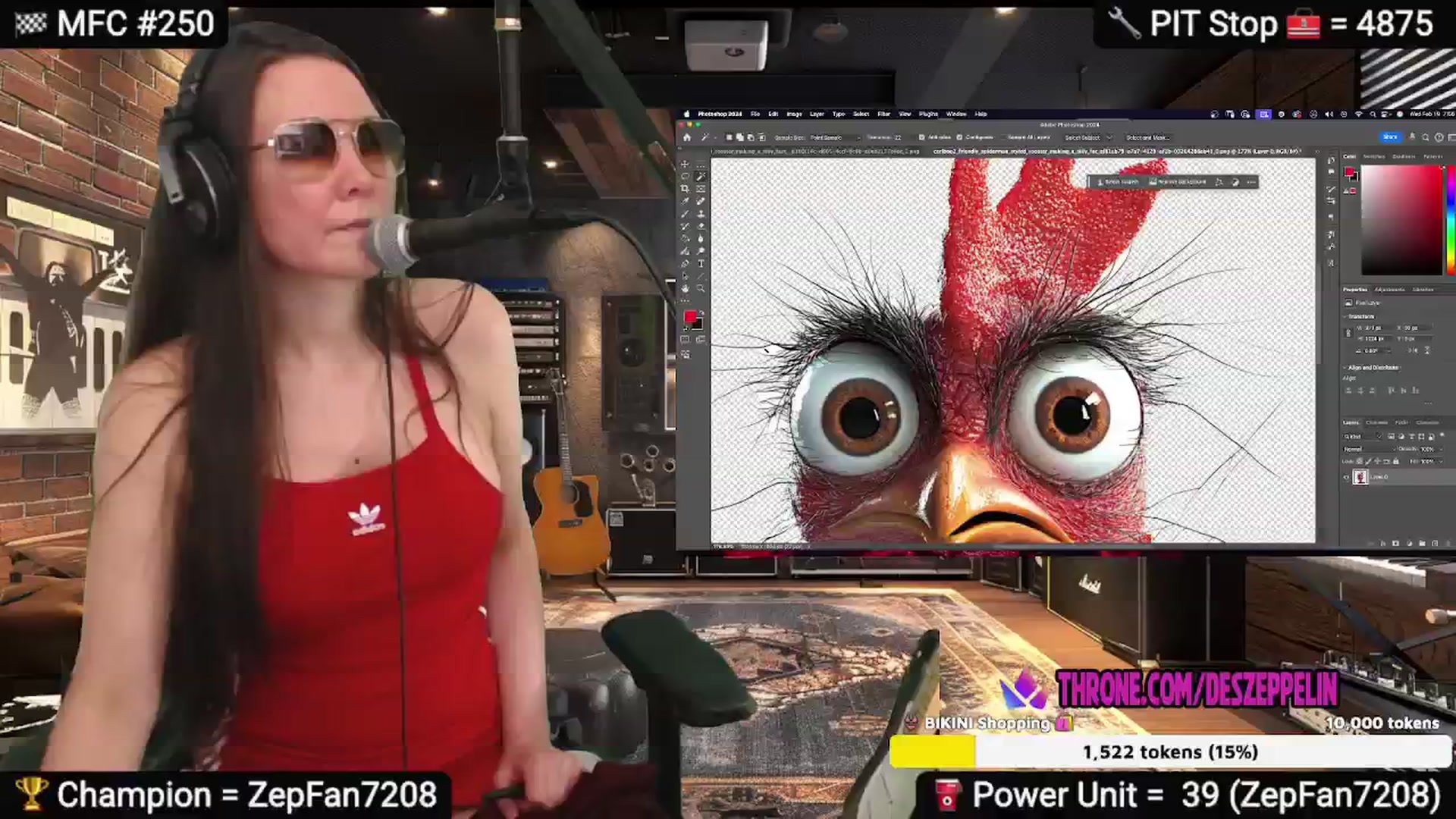 Gallery image thumbnail from DesZeppelin's myfreecams stream on, 02/20/2025, 08:37 image 7 of 20