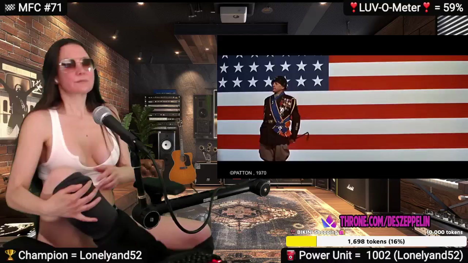 Gallery image thumbnail from DesZeppelin's myfreecams stream on, 03/01/2025, 09:12 image 10 of 20