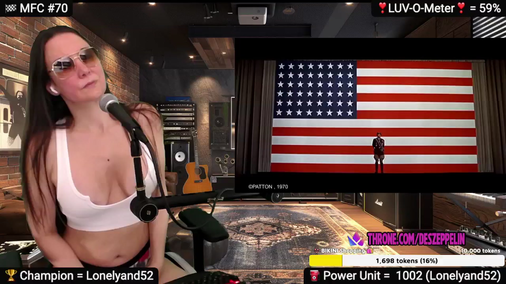 Gallery image thumbnail from DesZeppelin's myfreecams stream on, 03/01/2025, 09:12 image 9 of 20