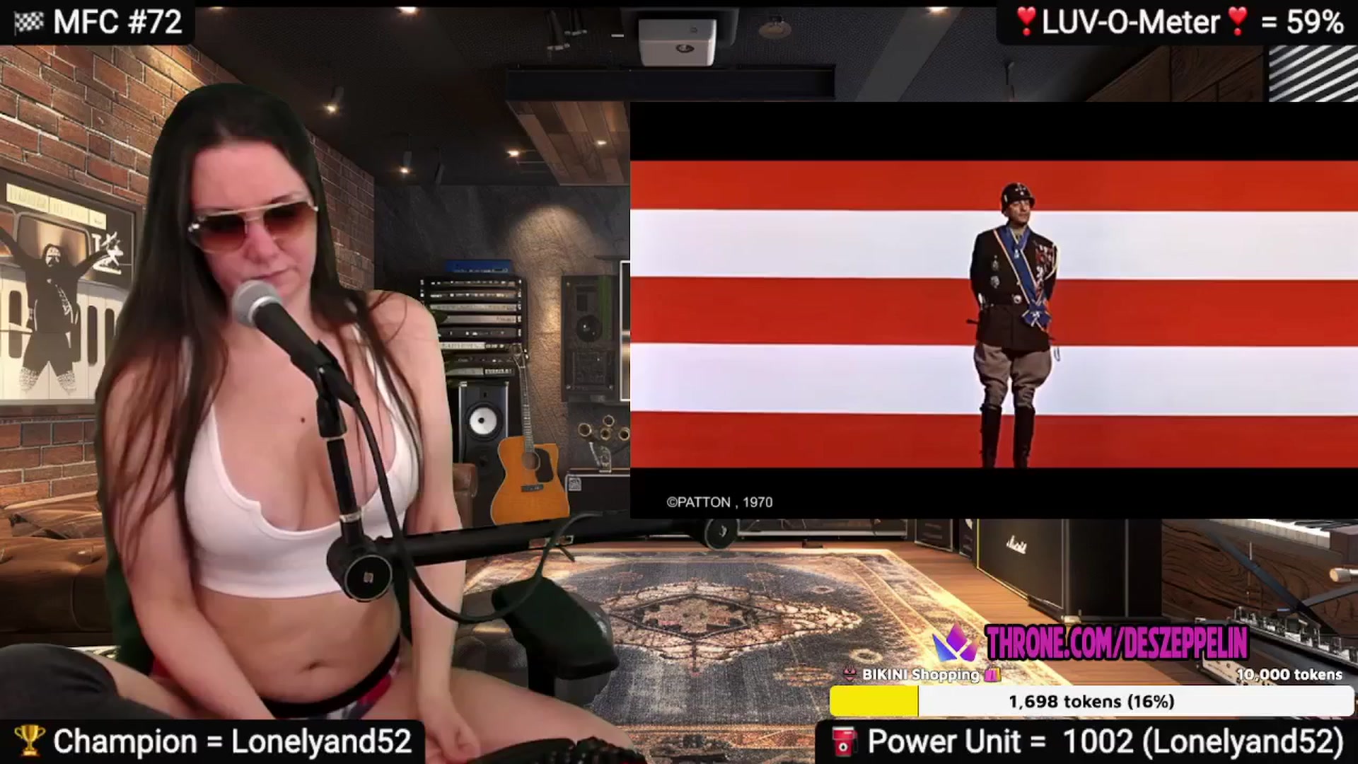 Gallery image thumbnail from DesZeppelin's myfreecams stream on, 03/01/2025, 09:12 image 12 of 20