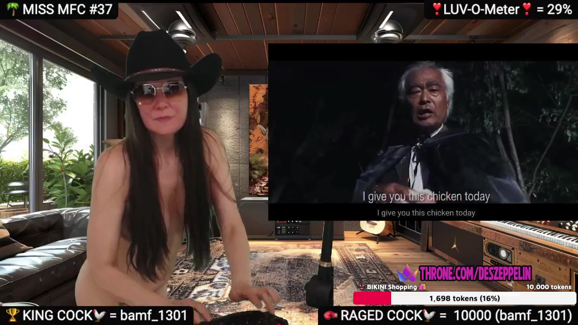 Gallery image thumbnail from DesZeppelin's myfreecams stream on, 03/02/2025, 08:35 image 15 of 20