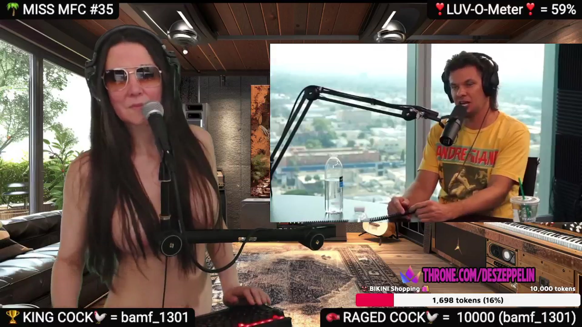 Gallery image thumbnail from DesZeppelin's myfreecams stream on, 03/02/2025, 10:46 image 3 of 20