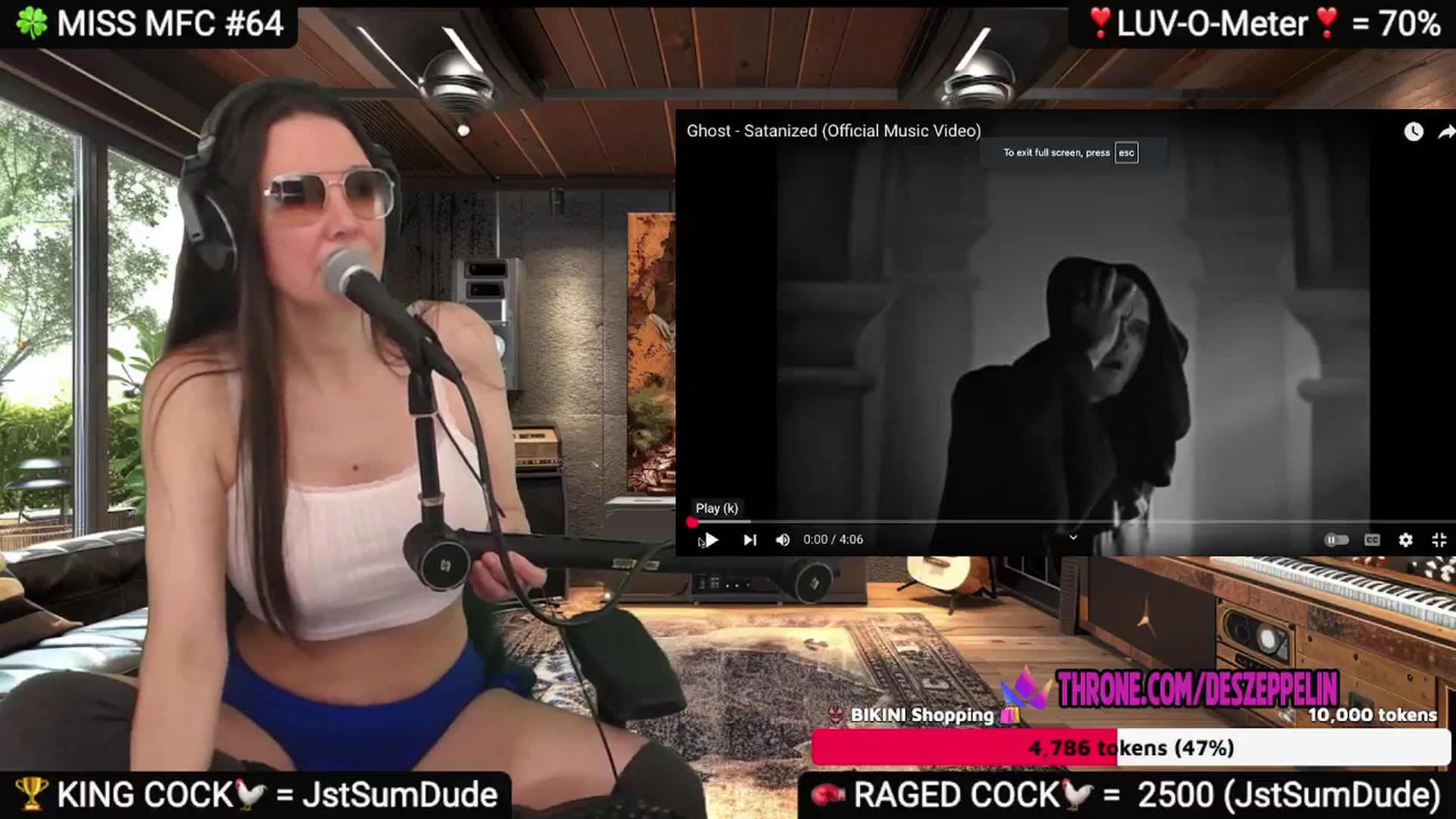 Gallery image thumbnail from DesZeppelin's myfreecams stream on, 03/06/2025, 09:39 image 18 of 20