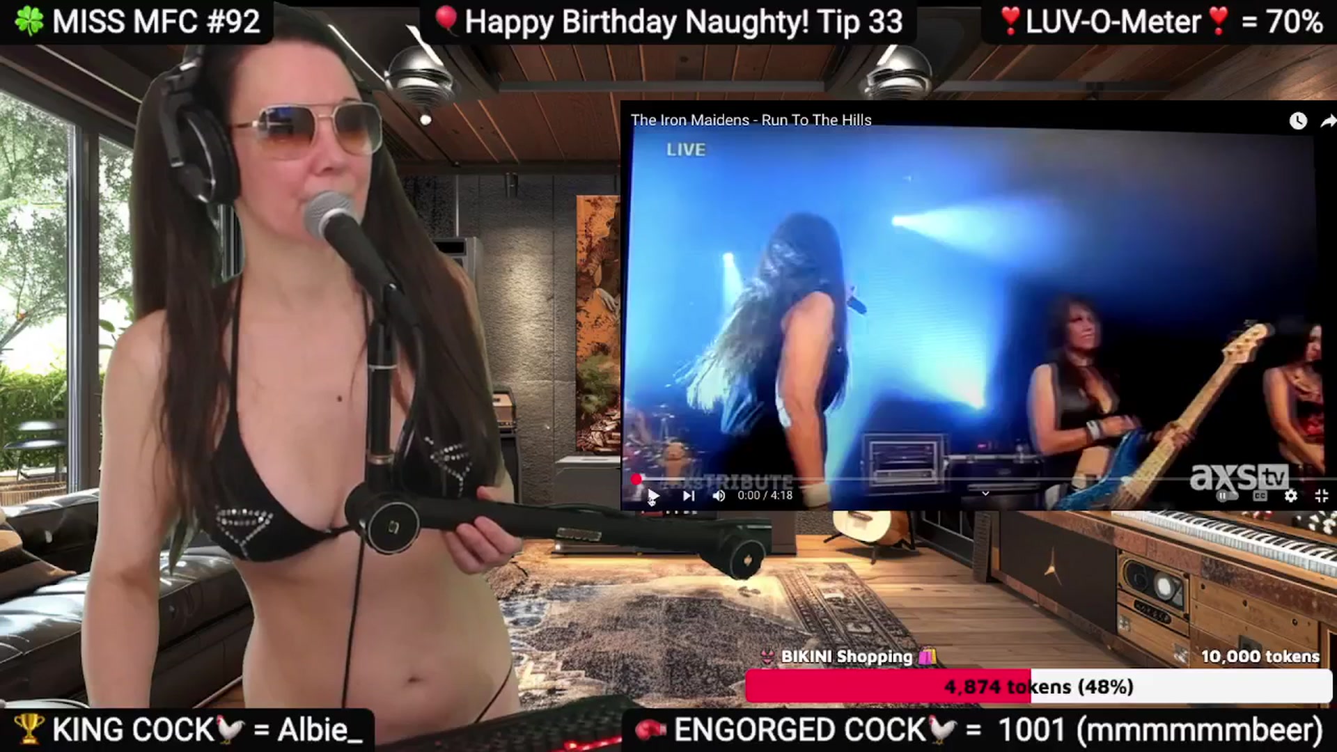Gallery image thumbnail from DesZeppelin's myfreecams stream on, 03/08/2025, 09:34 image 9 of 20