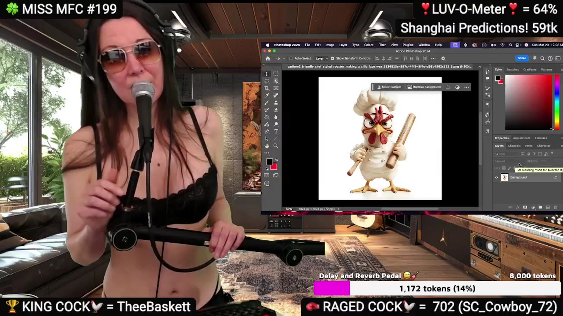 Gallery image thumbnail from DesZeppelin's myfreecams stream on, 03/23/2025, 08:19 image 5 of 20