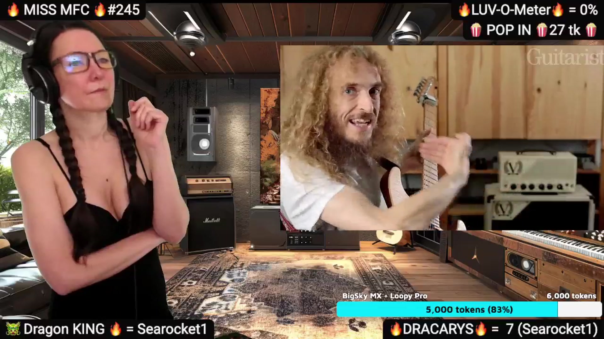 Gallery image thumbnail from DesZeppelin's myfreecams stream on, 04/15/2025, 23:46 image 3 of 20