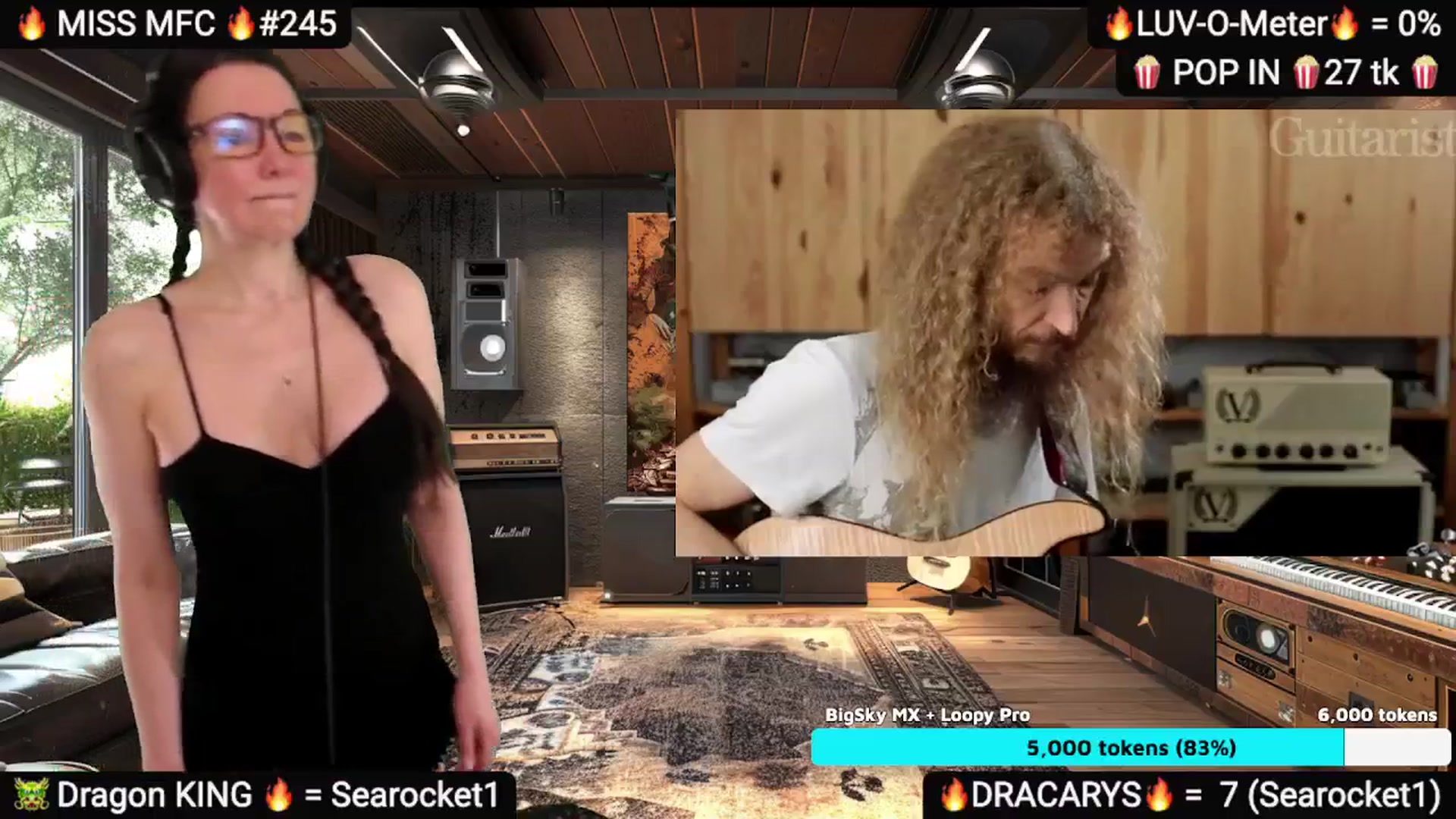 Gallery image thumbnail from DesZeppelin's myfreecams stream on, 04/15/2025, 23:46 image 5 of 20