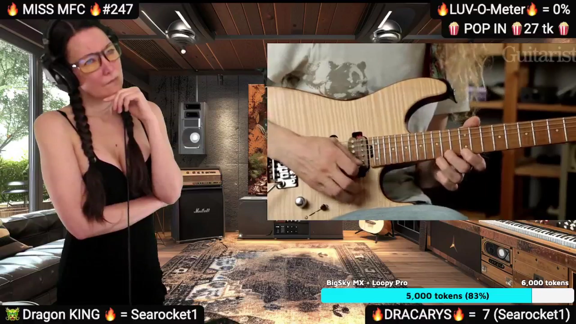 Gallery image thumbnail from DesZeppelin's myfreecams stream on, 04/15/2025, 23:46 image 8 of 20