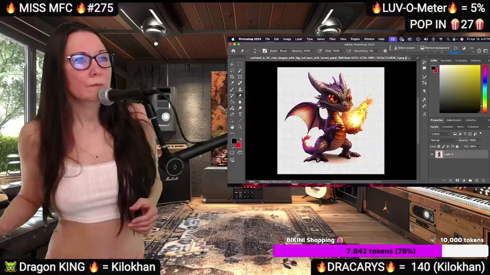 Gallery image thumbnail from DesZeppelin's myfreecams stream on, 04/19/2025, 24:01 image 7 of 20