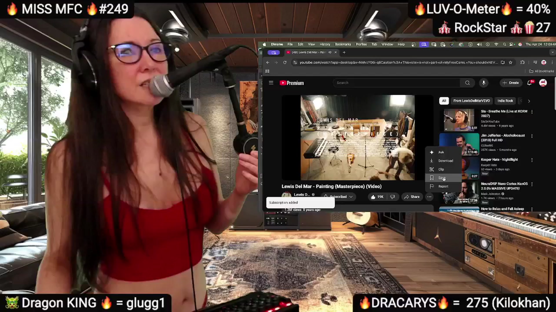 Gallery image thumbnail from DesZeppelin's myfreecams stream on, 04/24/2025, 07:35 image 9 of 20