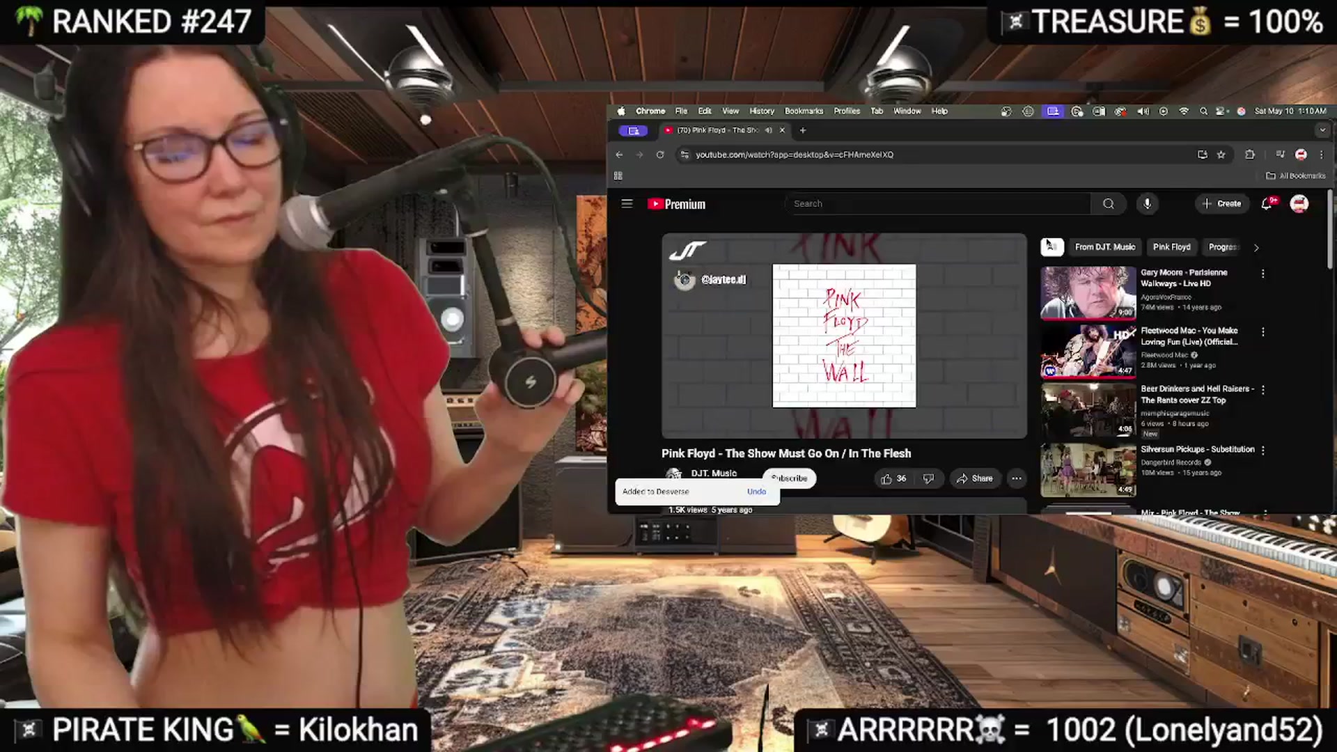 Gallery image thumbnail from DesZeppelin's myfreecams stream on, 05/10/2025, 08:17 image 14 of 20