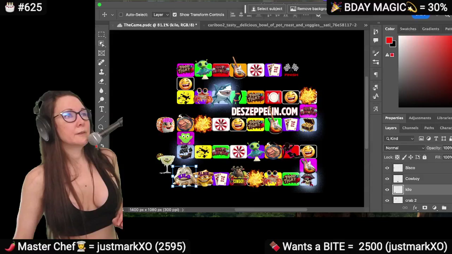 Gallery image thumbnail from DesZeppelin's myfreecams stream on, 06/04/2025, 24:03 image 15 of 20