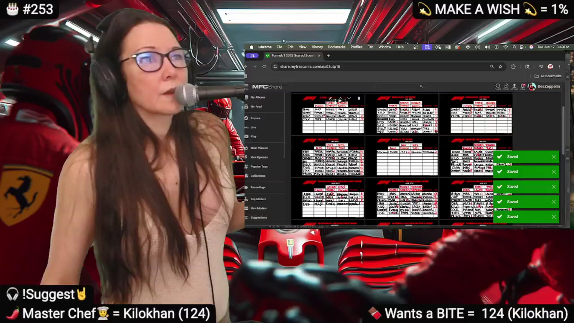 Gallery image thumbnail from DesZeppelin's myfreecams stream on, 06/18/2025, 01:22 image 6 of 20