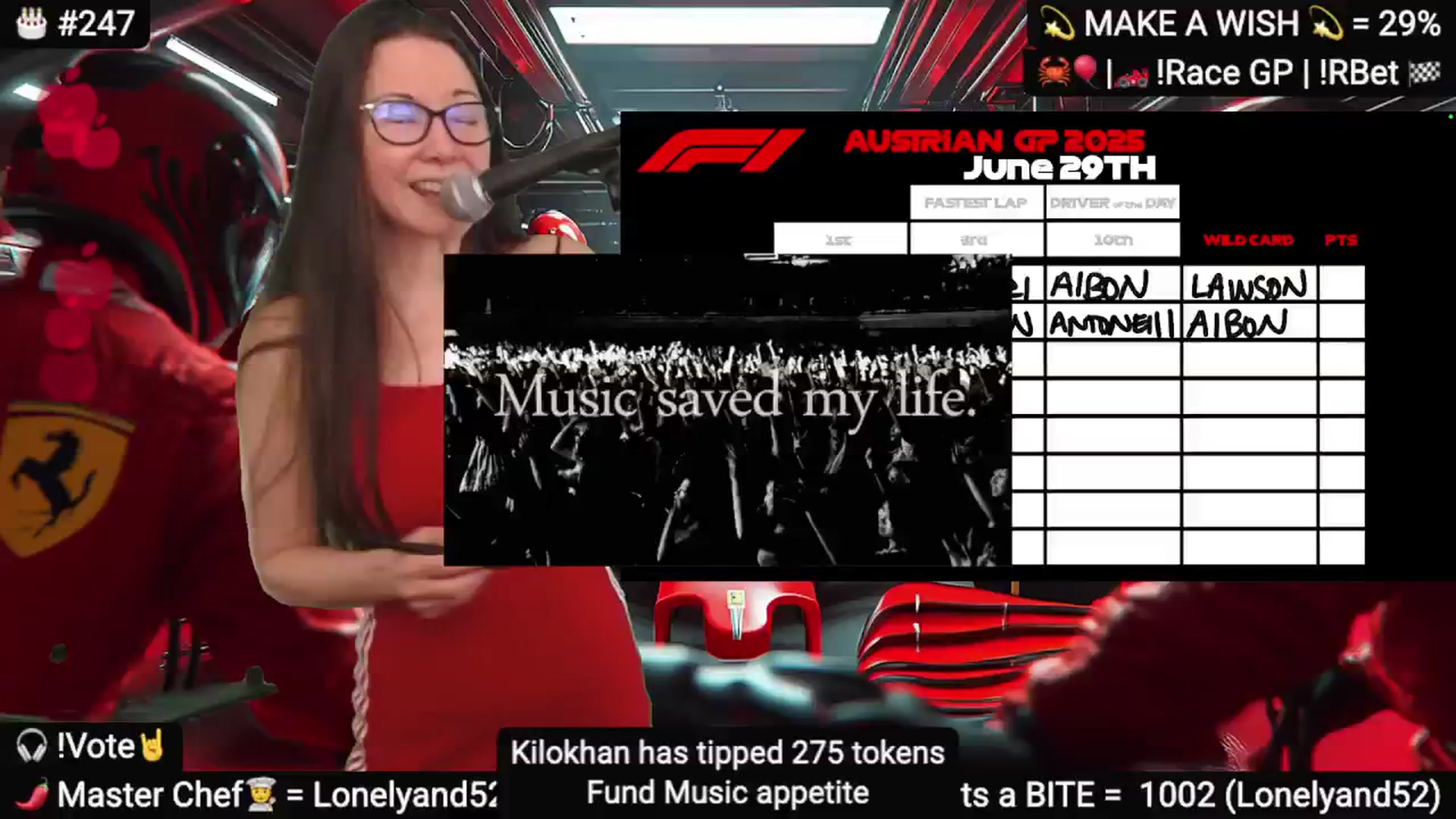 Gallery image thumbnail from DesZeppelin's myfreecams stream on, 06/29/2025, 01:11 image 20 of 20