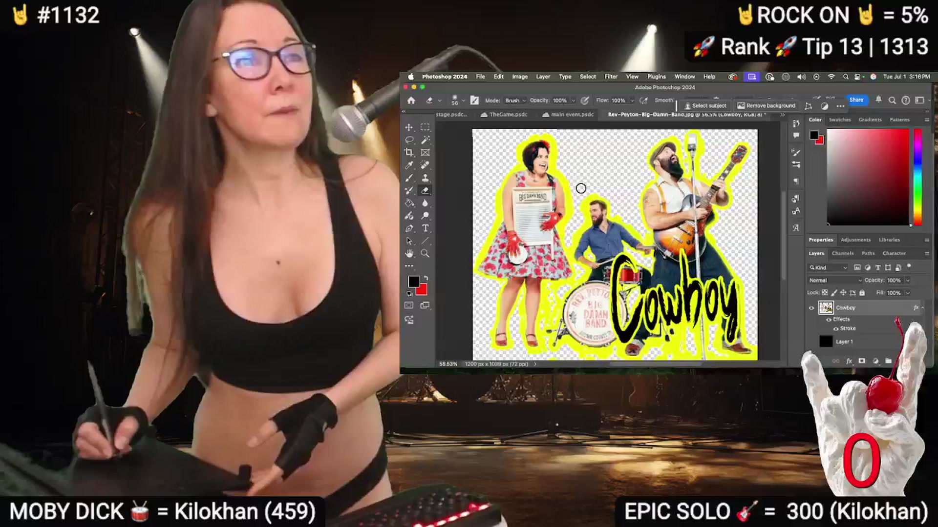Gallery image thumbnail from DesZeppelin's myfreecams stream on, 07/02/2025, 01:21 image 6 of 20