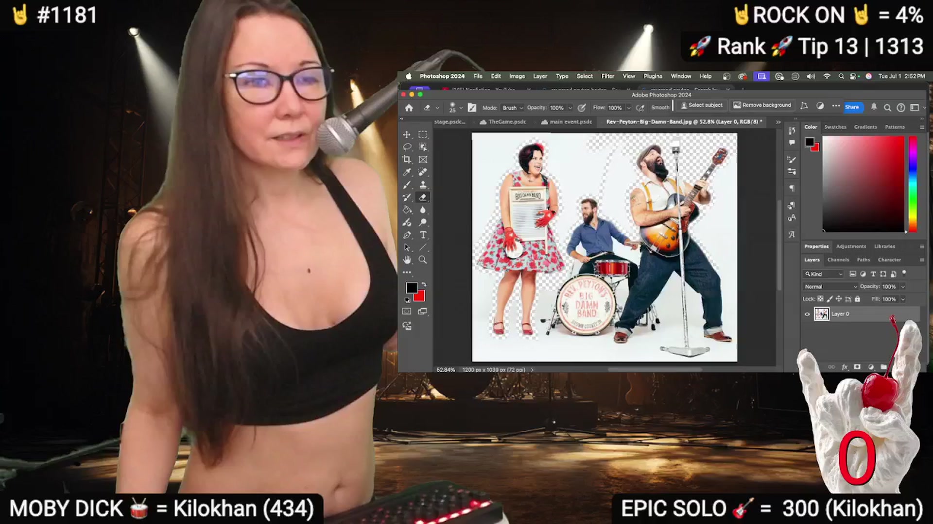 Gallery image thumbnail from DesZeppelin's myfreecams stream on, 07/02/2025, 01:21 image 4 of 20