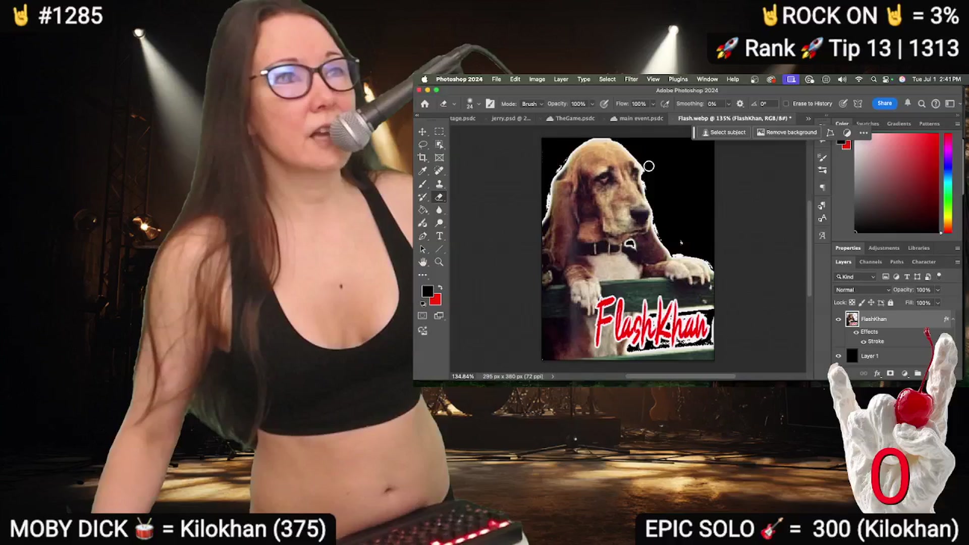 Gallery image thumbnail from DesZeppelin's myfreecams stream on, 07/02/2025, 01:21 image 3 of 20